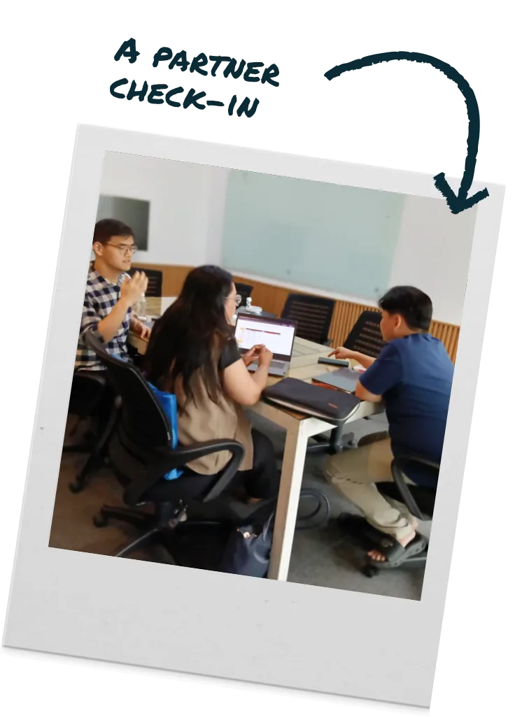KUNJUNGAN PARTNER